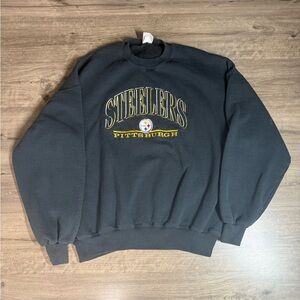 Vintage Chalk line Men’s Long Sleeve Crew Neck Pittsburgh Steelers Sweater XXL